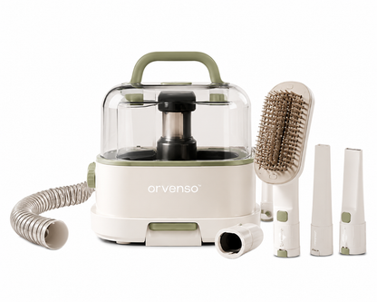 Orvenso™ 6-in-1 Professional Pet Grooming Vacuum Kit  Groom. Vacuum. Love.