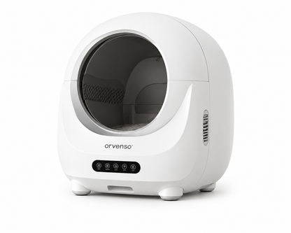 Orvenso™ Smart Self-Cleaning Cat Litter Box  A Cleaner Litter Box. Every Time.