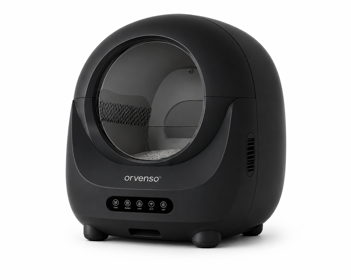 Orvenso™ Smart Self-Cleaning Cat Litter Box  A Cleaner Litter Box. Every Time.