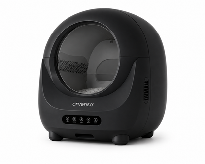 Orvenso™ Smart Self-Cleaning Cat Litter Box  A Cleaner Litter Box. Every Time.