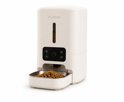 Orvenso™ Smart WiFi Automatic Pet Feeder  Feed Smarter. Love Better.