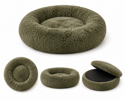 Orvenso™ Calming Plush Donut Pet Bed  Better Sleep Begins Here.