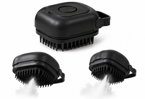 Orvenso™ Premium Steam Grooming Brush  Gentle Grooming. Healthier Coat. Happier Pets.